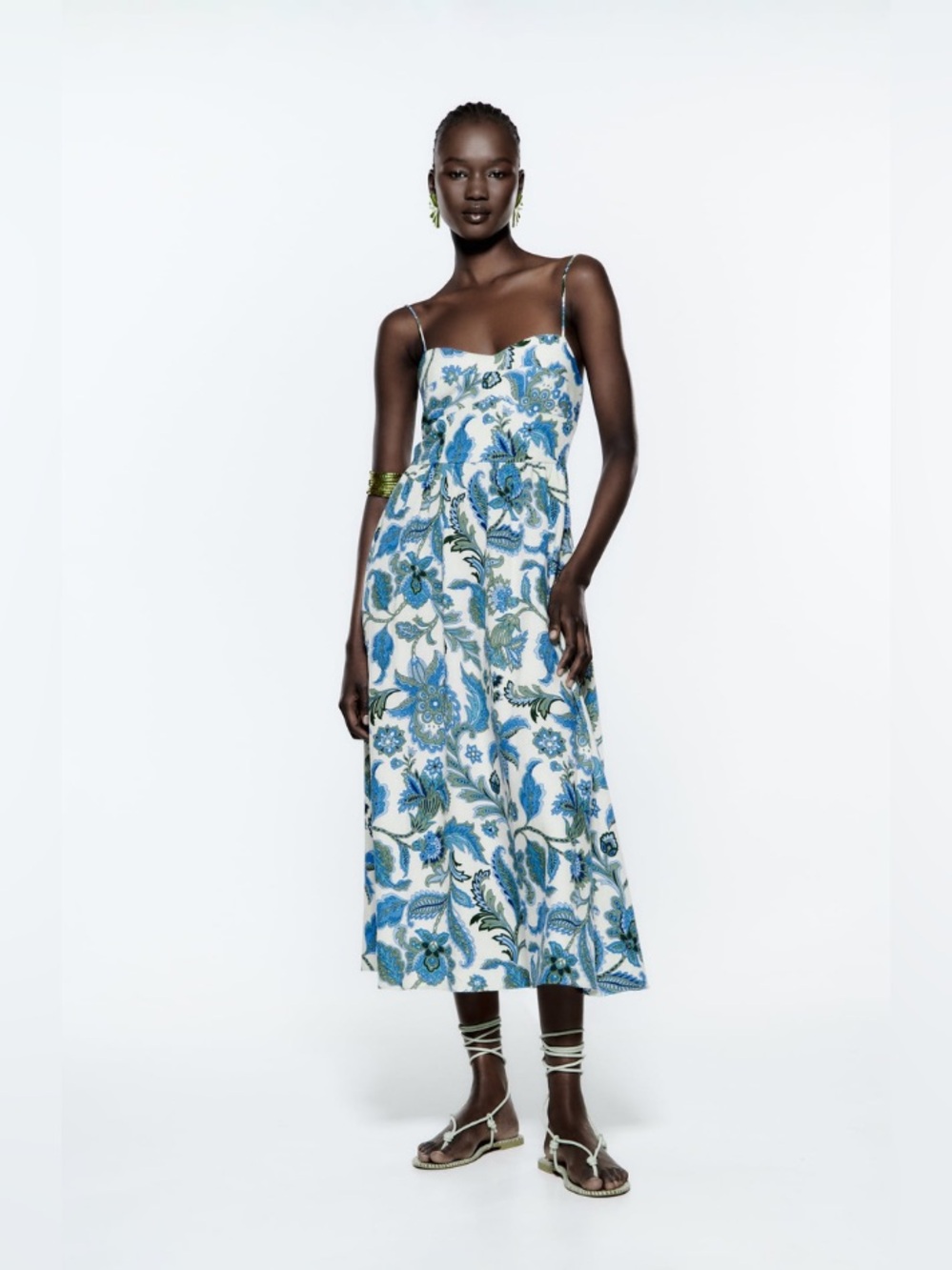 ZARA printed dress